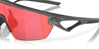 Oakley Sphaera Cycling Glasses (Matte Grey Smoke / Prizm Trail Torch)