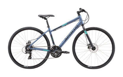 Apollo Trace 20 WS - Womens Urban Bike (Matte Slate / Black / Turquoise)