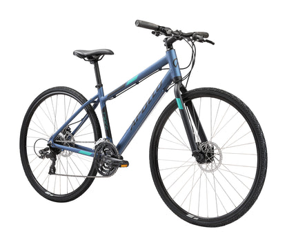 Apollo Trace 20 WS - Womens Urban Bike (Matte Slate / Black / Turquoise)