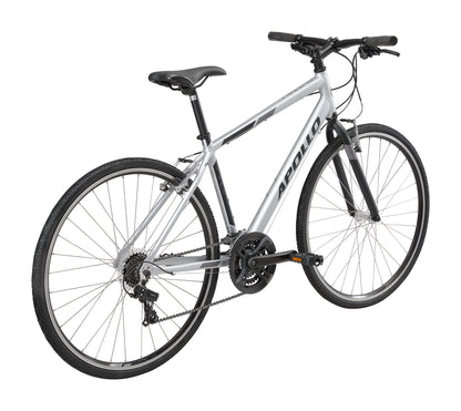 Apollo Trace 10 - Urban Bike (Matte Silver / Black)