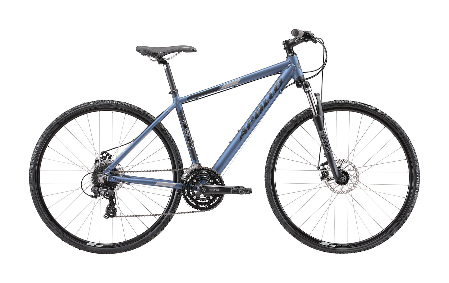 Apollo Transfer 20 - Urban Bike (Matte Slate / Black)