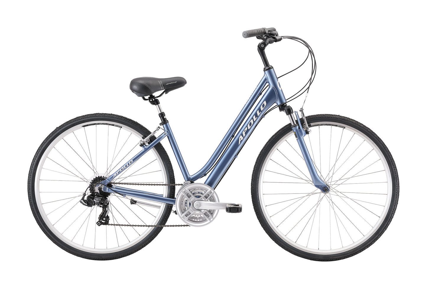 Apollo Shoreline WS - Womens Comfort Bike (Gloss Slate)