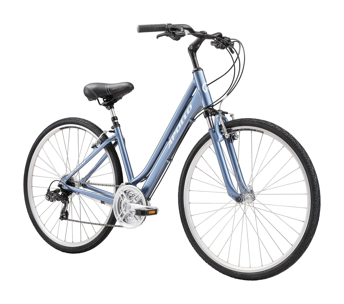 19+ Womens Comfort Bike Apollo Shoreline WS - Womens Comfort Bike (Gloss Slate) – The Bicycle