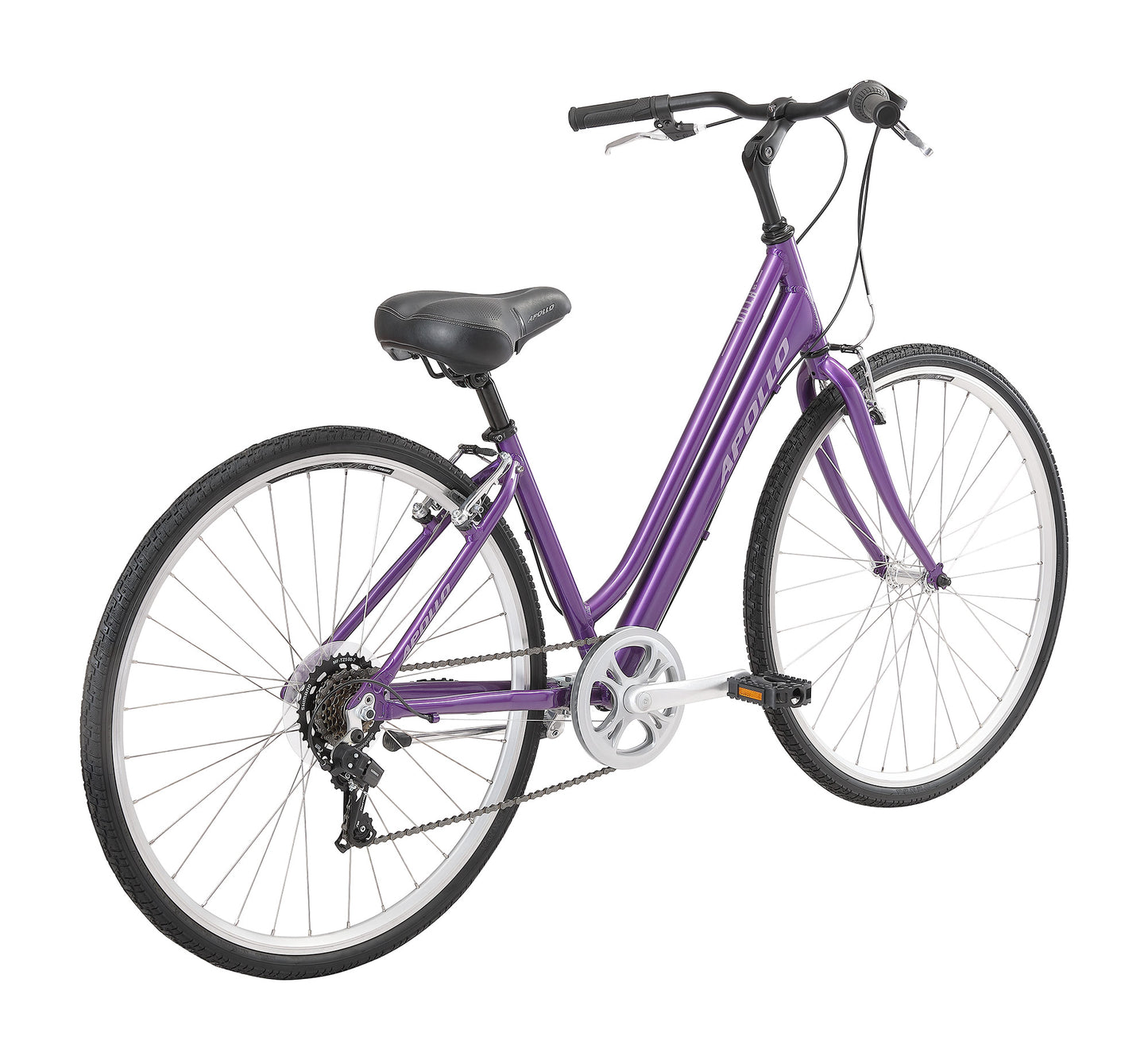 Apollo Villa WS - Womens Comfort Bike (Gloss Purple)