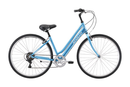 Apollo Villa WS - Womens Comfort Bike (Gloss Blue)