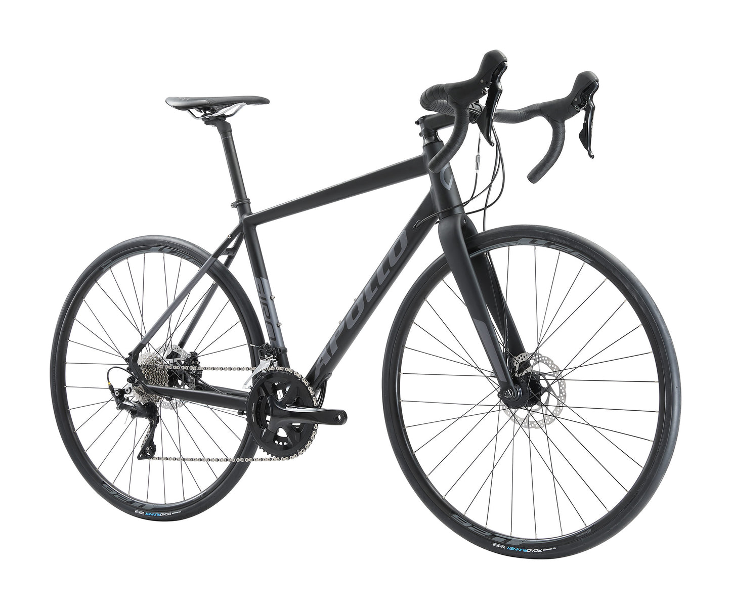 Apollo Giro 40  - Road Bike (Matte Black/Charcoal)