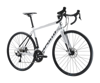 Apollo Giro 30  - Road Bike (Gloss Silver / Black)