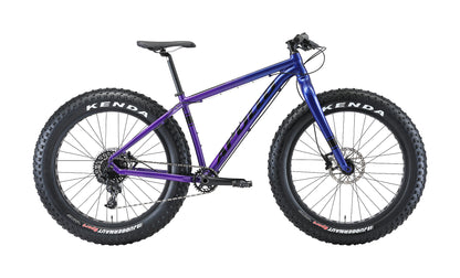 Apollo Stout 20 - 26" Fatbike (Gloss Navy Blue, Purple Fade / Black)