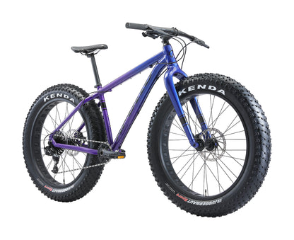 Apollo Stout 20 - 26" Fatbike (Gloss Navy Blue, Purple Fade / Black)