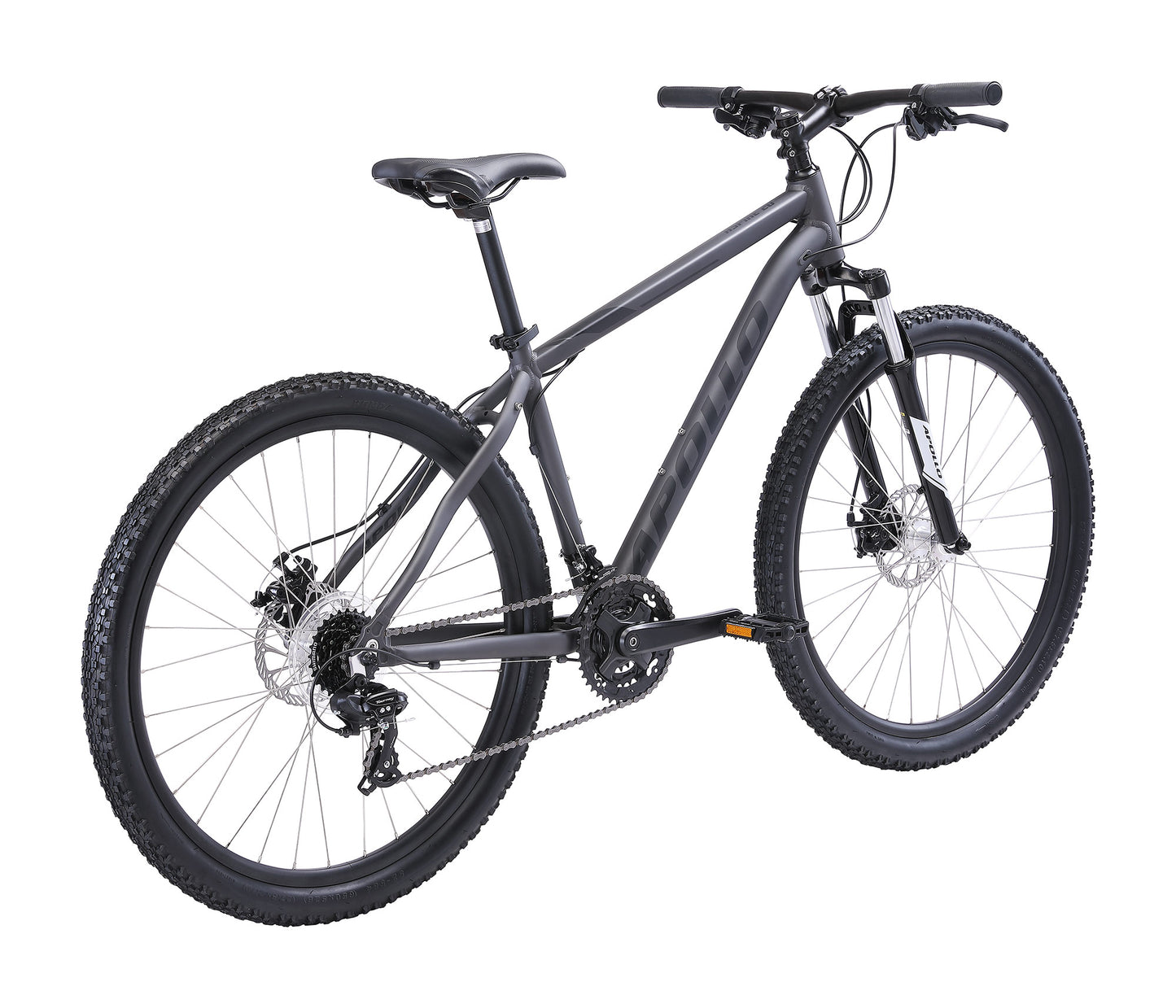 Apollo Aspire 20 - 27.5" Recreational MTB (Matte Charcoal / Black)