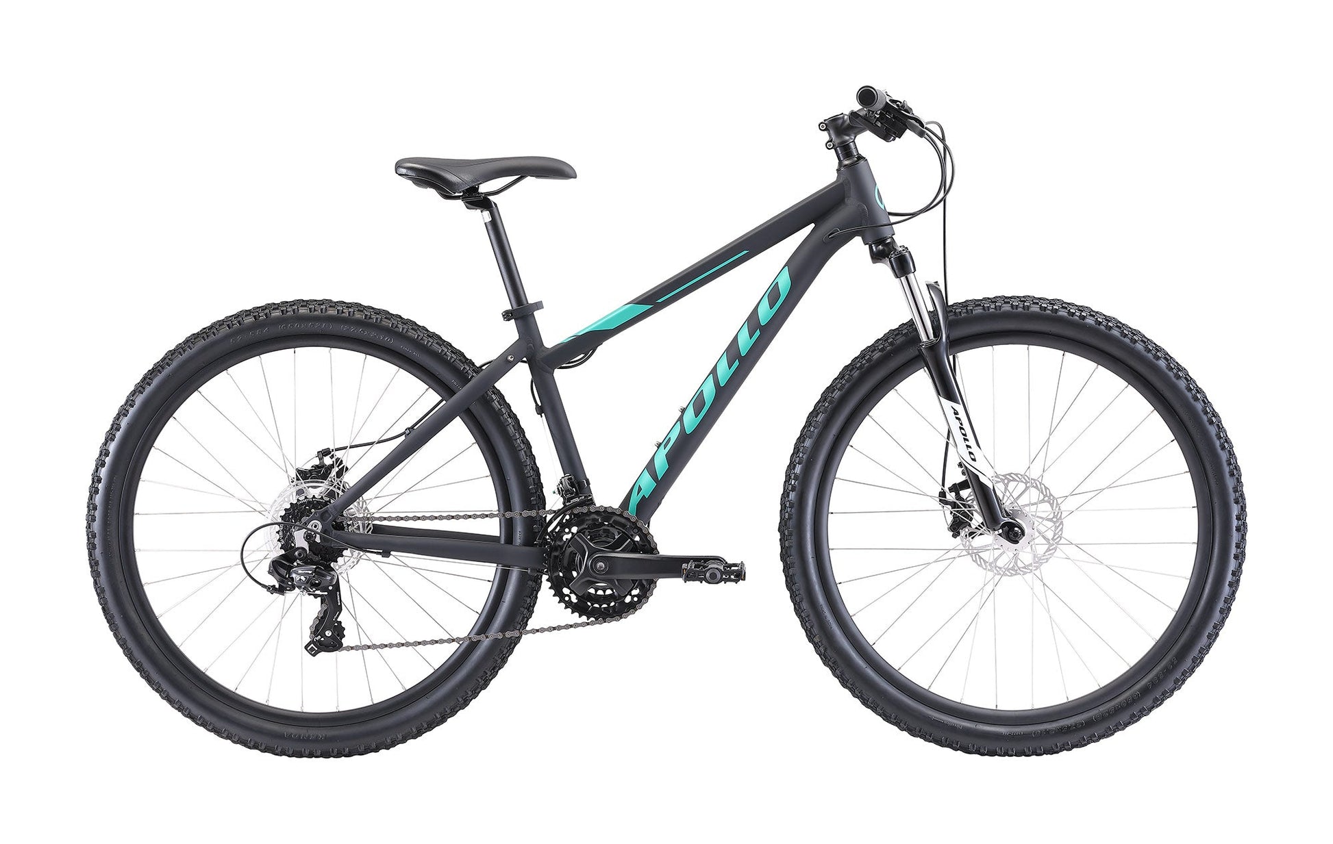 Mountain Bike Womens Bike Teal Apollo Entice 17” Women's Mountain
