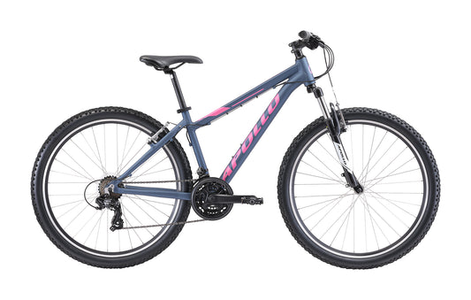 Apollo Aspire 10 WS - Womens 27.5" Recreational MTB (Matte Slate / Pink)