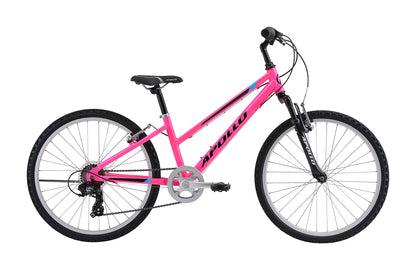 Apollo Paris - 24" Youth Bike (Gloss Pink / Black / Blue)