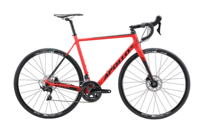 Apollo Ultra 10 - Road Bike (Matte Nude Carbon / Matte Red)