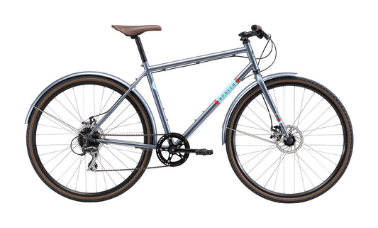 Apollo Mark II - Urban Bike (Gloss Slate/Gloss Sky Blue/Gloss Red)