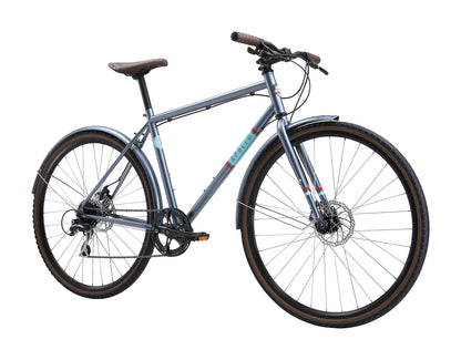 Apollo Mark II - Urban Bike (Gloss Slate/Gloss Sky Blue/Gloss Red)