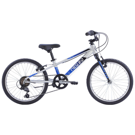 Neo+ 20 6s Boy's Bike (Brushed Alloy / Black, Blue Fade)