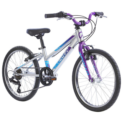 Neo+ 20 6s Girl's Bike (Brushed Alloy / Purple, Blue Fade)