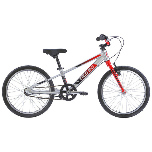 Neo+ 20 3i Boy's Bike (Brushed Alloy / Red, Black Fade)