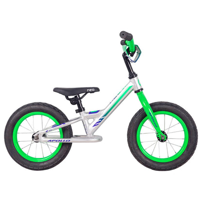 Neo+ JR. Boy's Bike (Silver / Neon Green, Navy Blue Fade)