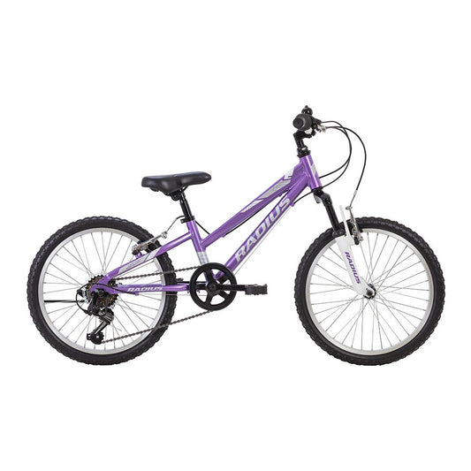 Radius Ponyridge AL 20" Youth Bicycle (Gloss Lavender / White / Silver)