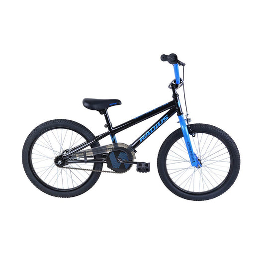 Radius Explosive Mini 20" Youth Bicycle (Gloss Black / Blue)