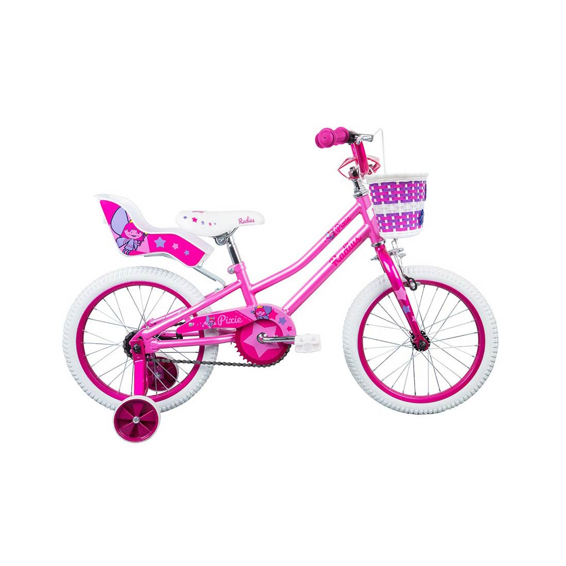 Radius Pixie 16" Juvenile Bicycle (Gloss Pink / Dark pink)