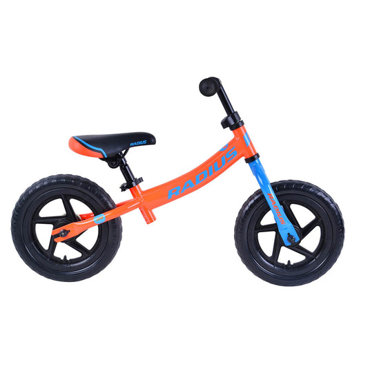 Radius Jr. Boys Balance Bike (Gloss Orange / Blue)