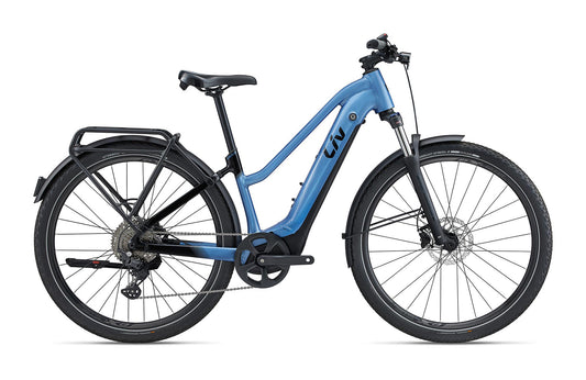 Liv Amiti-E+ 1 25km/h (Estoril Blue) Womens Adventure E-Bike