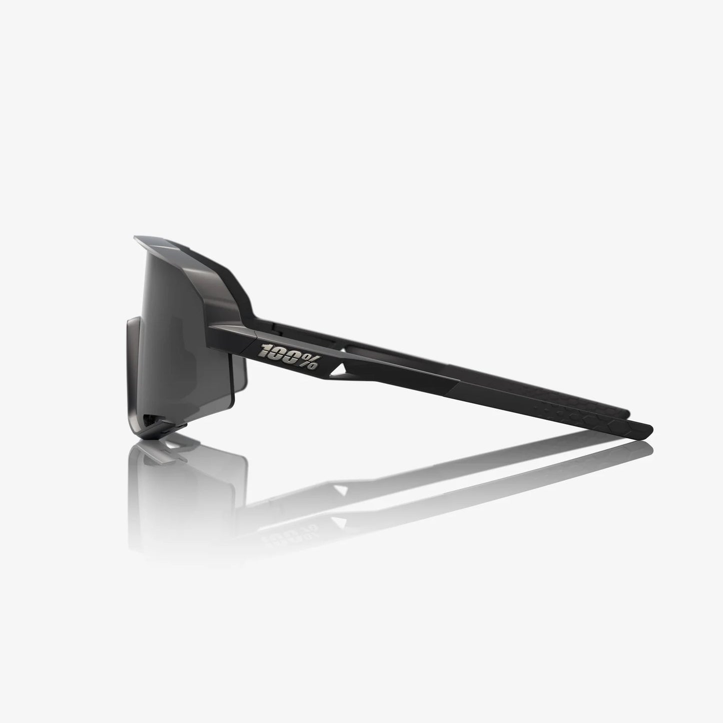 100% SLENDALE Matte Black Smoke Lens 100%