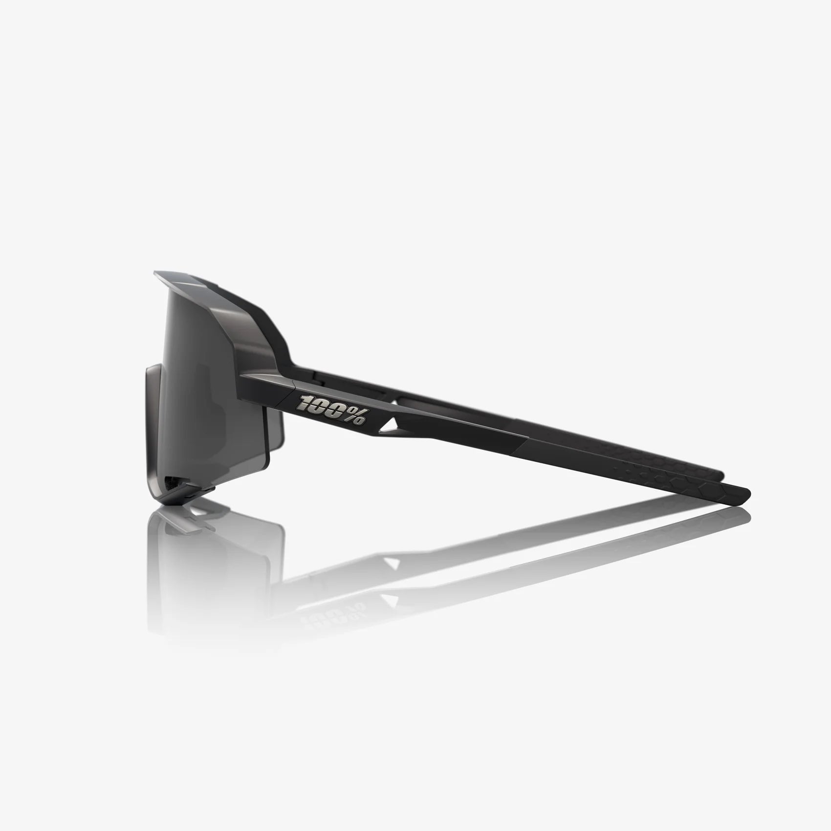 100% SLENDALE Matte Black Smoke Lens 100%