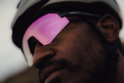 100% SLENDALE SL Gloss Black Purple Mirror Photochromic Lens 100%