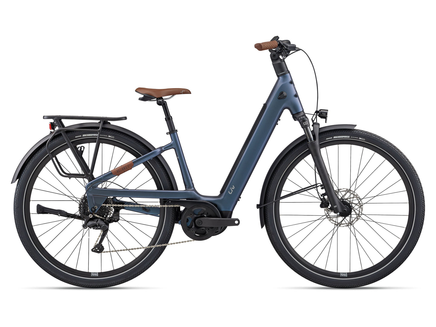 Liv Allure E+ 2 25km/h (Ocean Twilight) Adventure E-Bike Liv