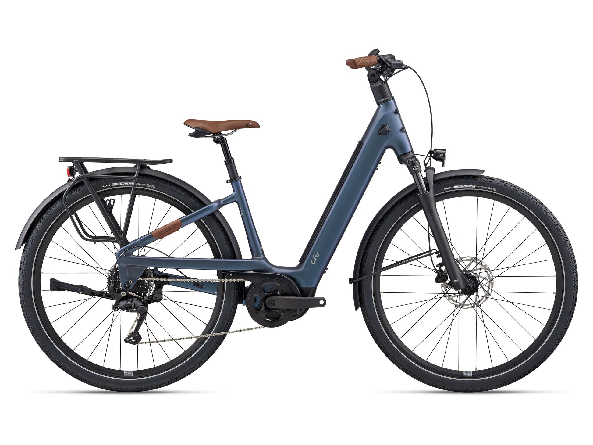 Liv Allure E+ 2 25km/h (Ocean Twilight) Adventure E-Bike Liv
