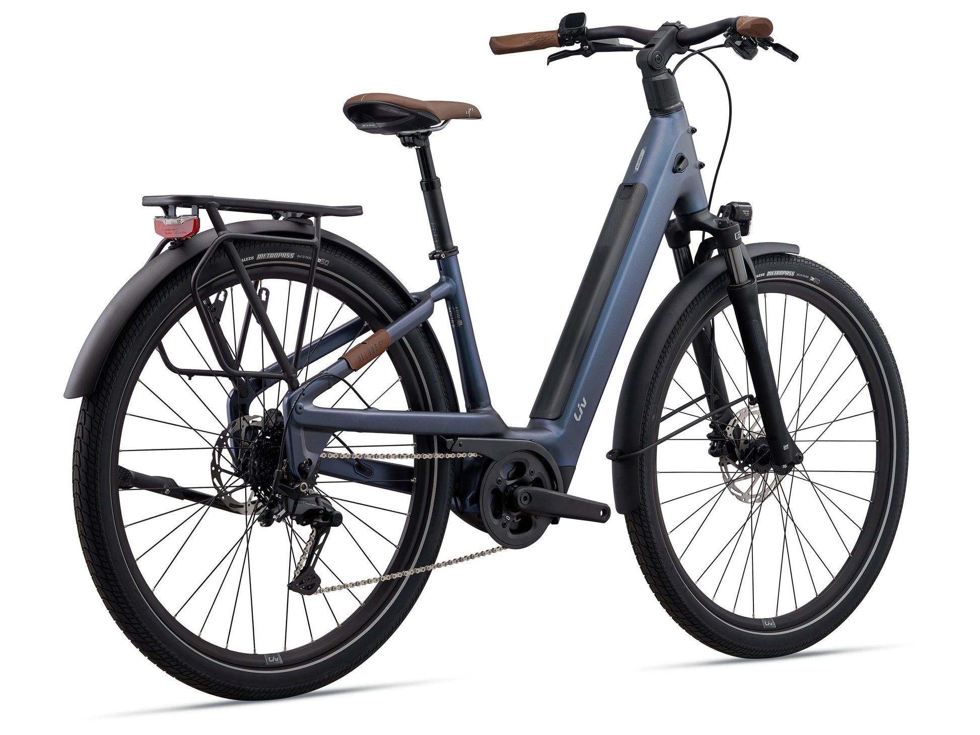 Liv Allure E+ 2 25km/h (Ocean Twilight) Adventure E-Bike Liv