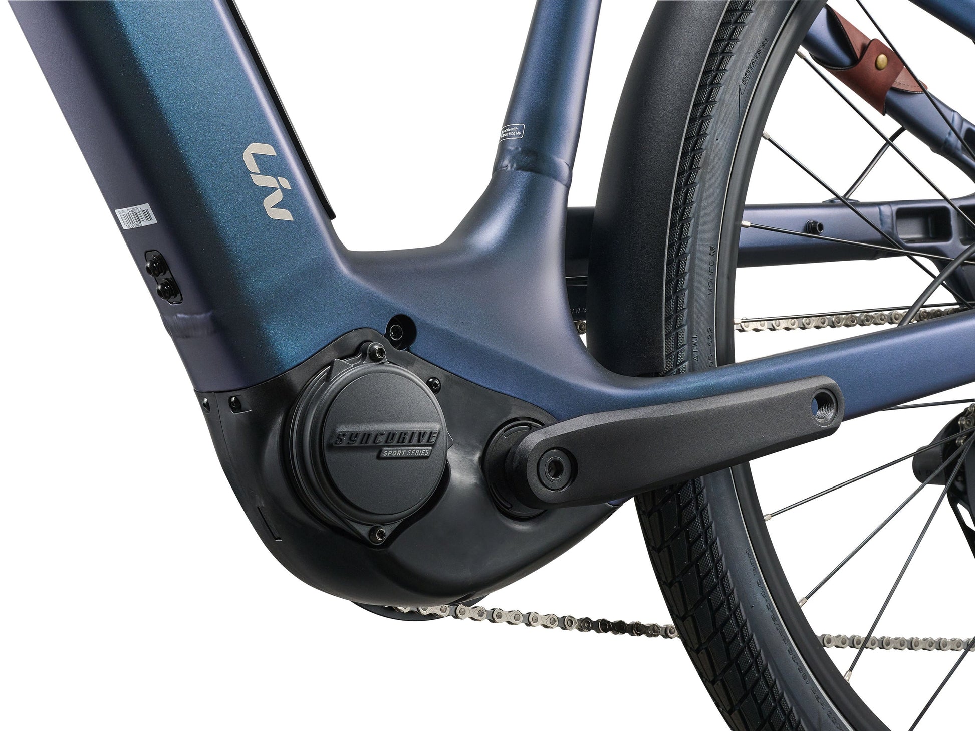 Liv Allure E+ 2 25km/h (Ocean Twilight) Adventure E-Bike Liv