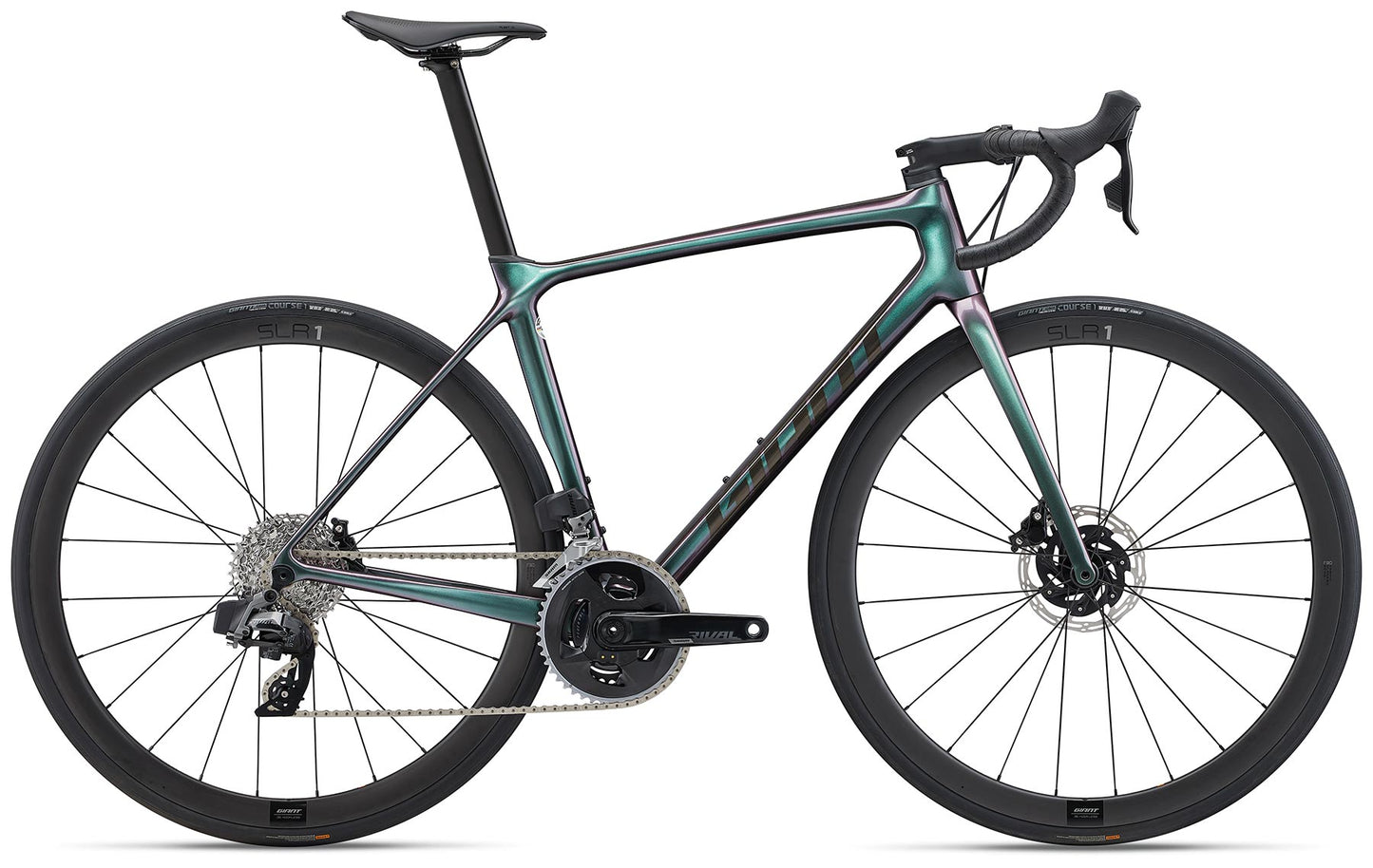 Giant TCR Advanced Pro 1 Disc AXS (Dark Iridescent) Road Bike