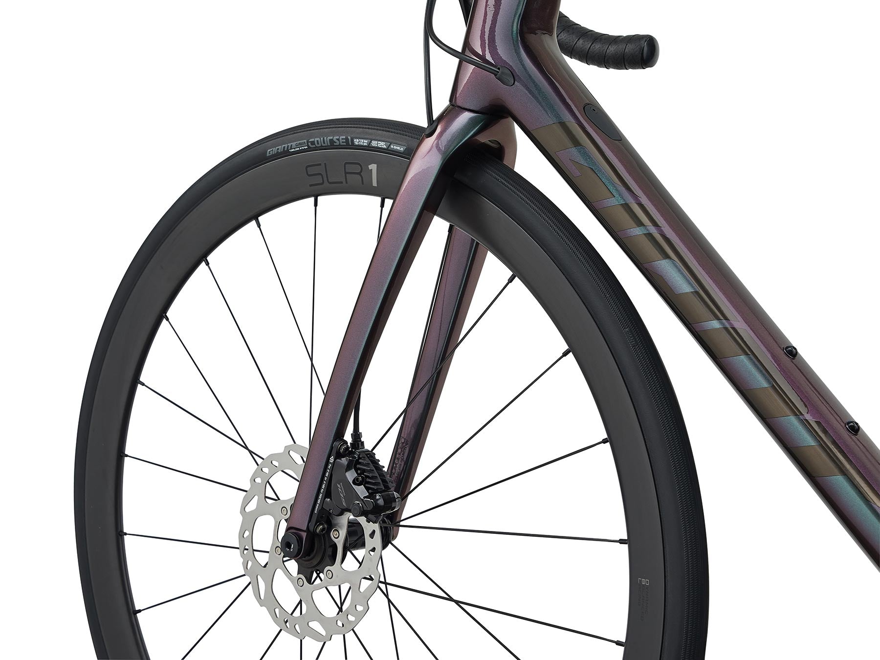 Giant TCR Advanced Pro 1 Disc-Di2 (Dark Iridescent) Road Bike Giant