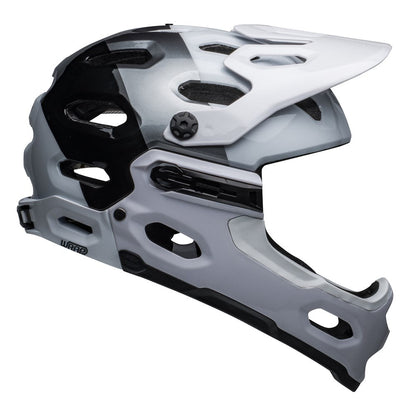 Bell Super 3R MIPS Full face Helmet (White / Black) Bell