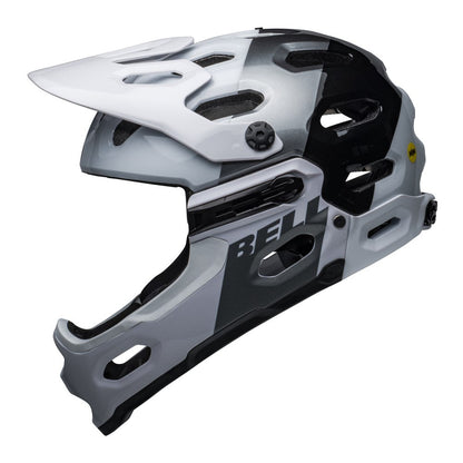 Bell Super 3R MIPS Full face Helmet (White / Black) Bell