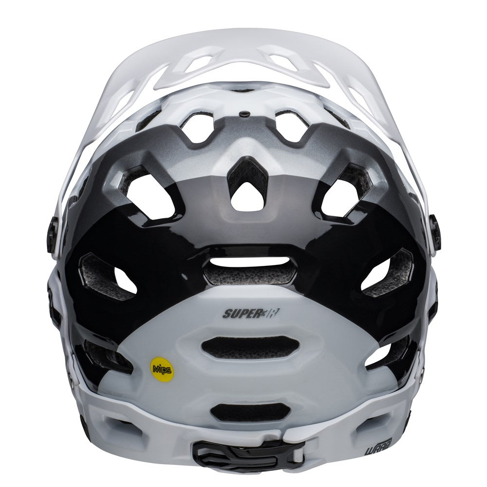Bell Super 3R MIPS Full face Helmet (White / Black) Bell