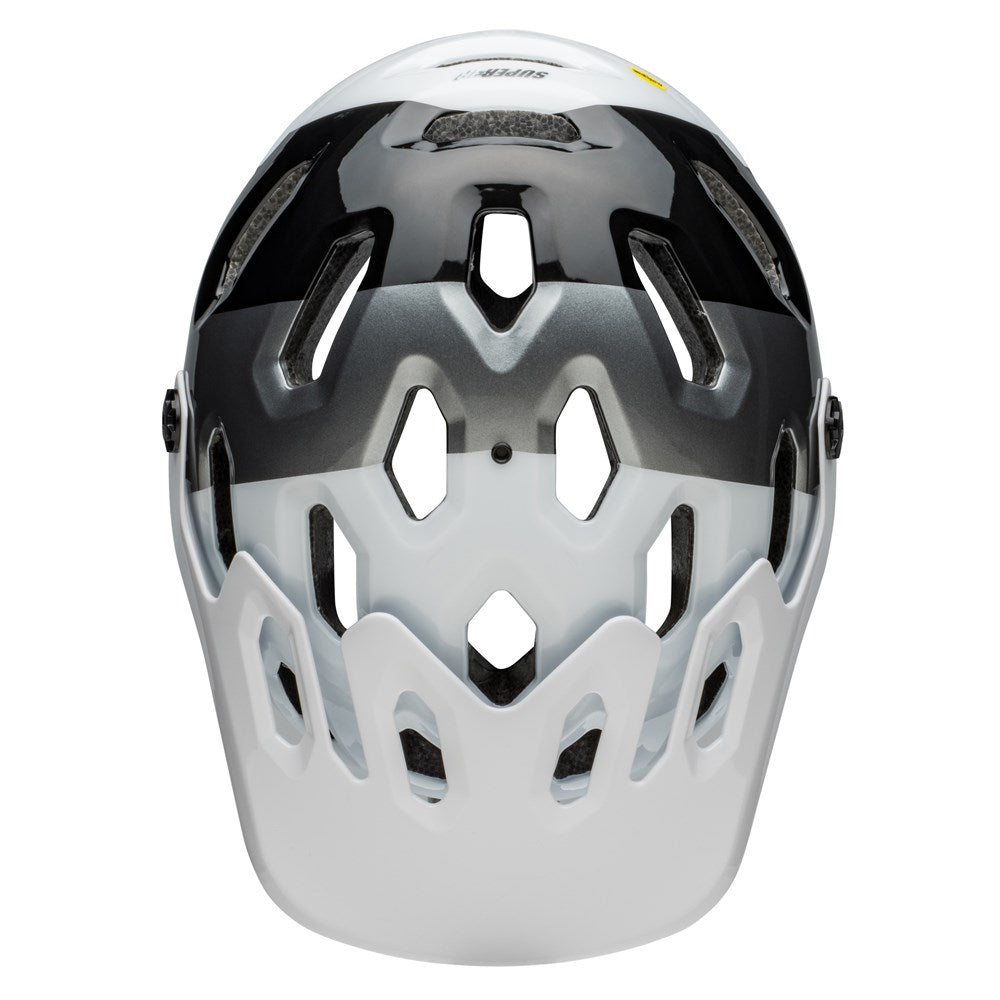 Bell Super 3R MIPS Full face Helmet (White / Black) Bell