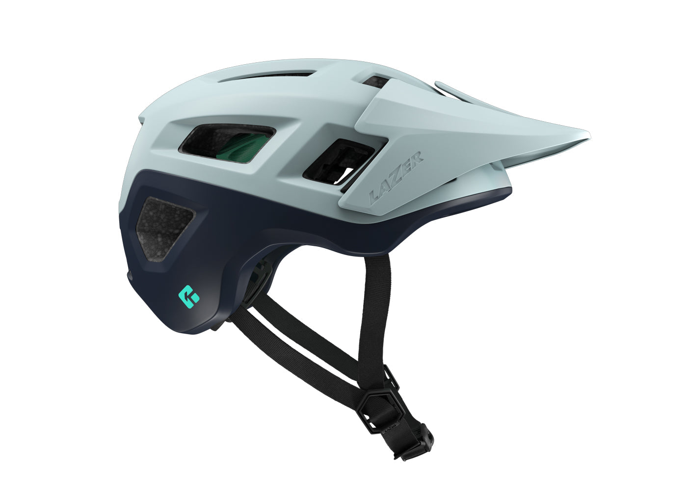 Lazer Coyote Kineticore MTB Helmet (Matte Light Blue) Lazer