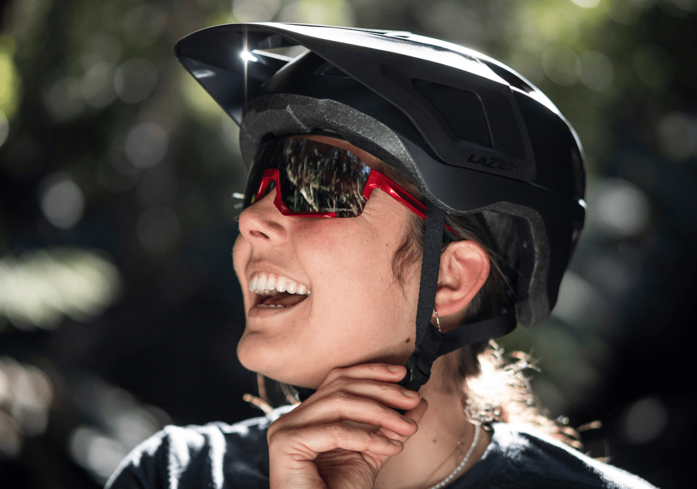 Lazer Finch Kineticore MTB Helmet (Matte Black) Lazer