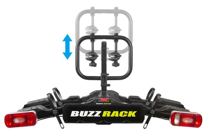 Buzzrack Scorpion Lite 2 (Tow Ball) 2 Bike Platform Rack Buzzrack