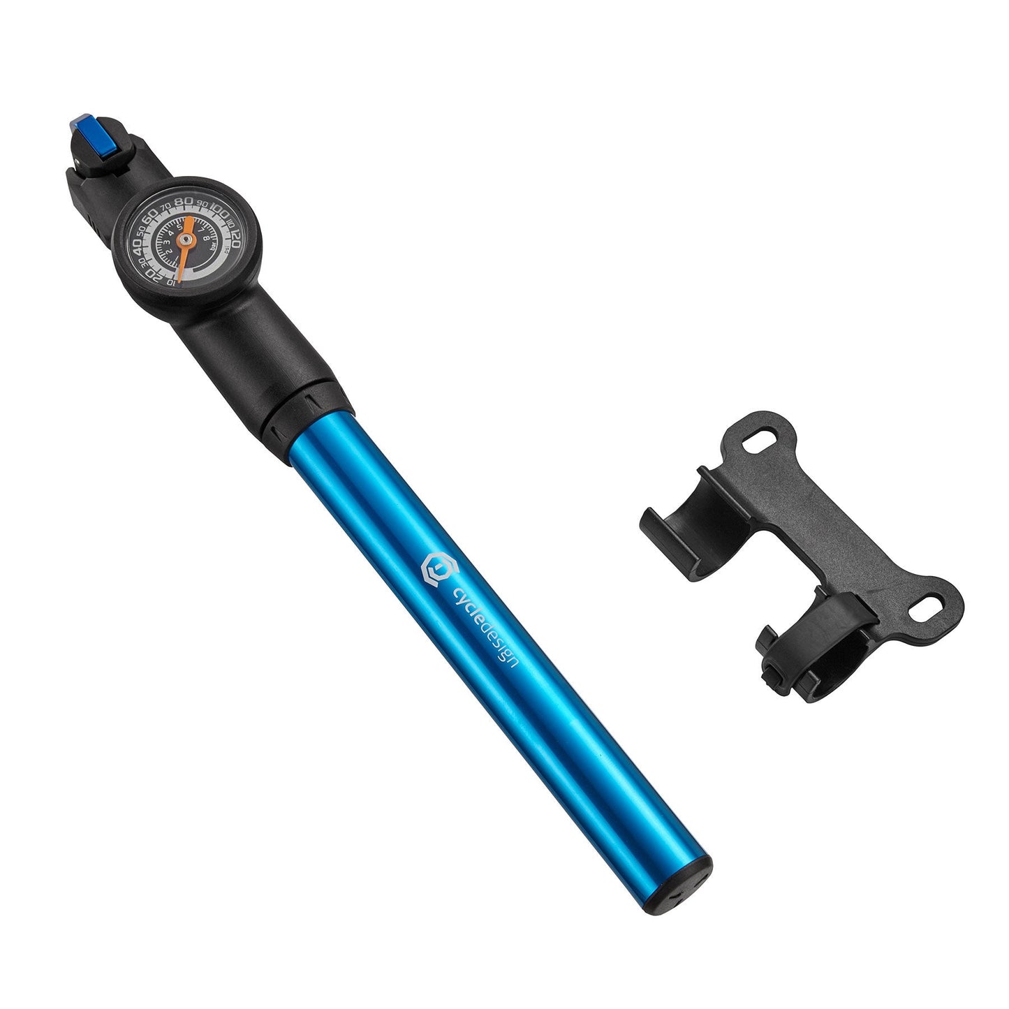Cycle Design Mini Pump with Gauge 120 psi Cycle Design