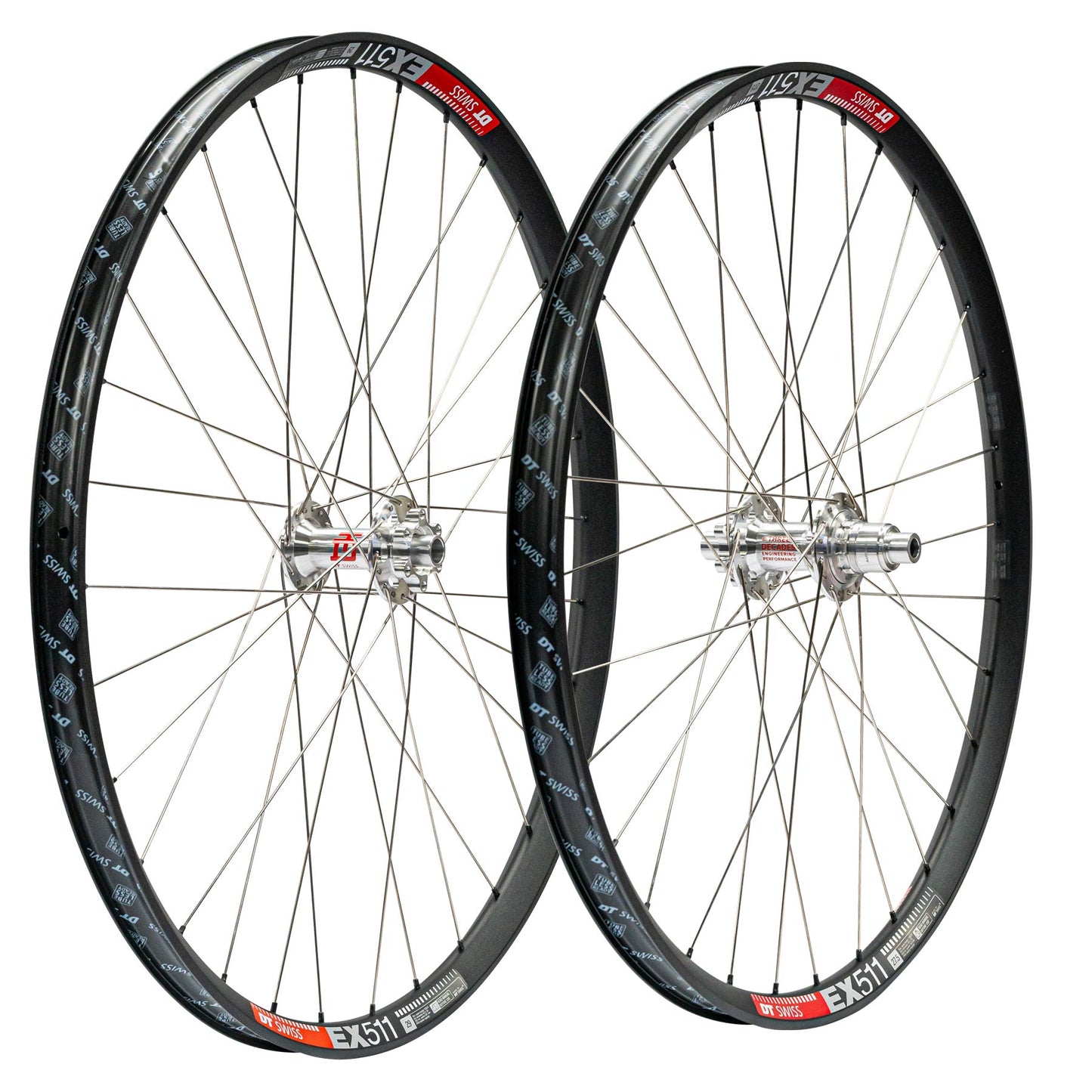 DT Swiss EX 511 / 240 DEG Ltd. Ed Hub Custom Build Mullet Wheelset DT Swiss