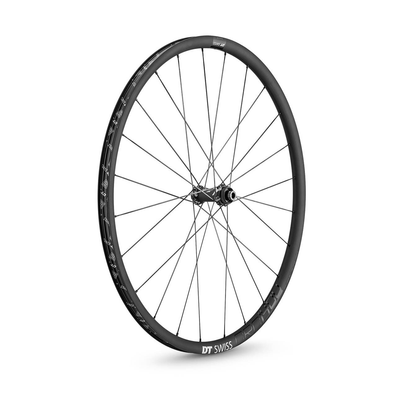 DT Swiss CRC 1400 Spline DB 24 12 x 100 Cyclocross Front Wheel