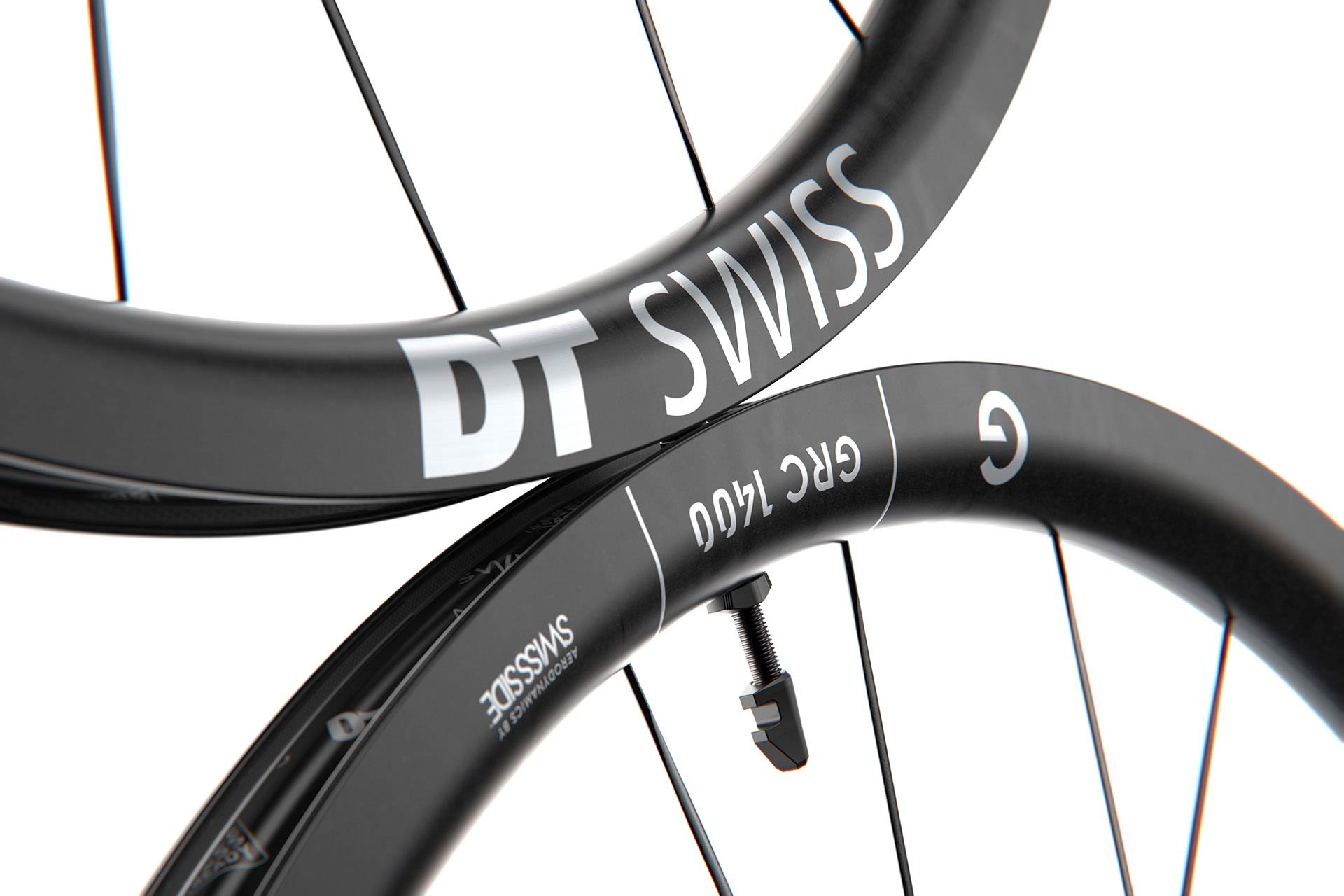 DT Swiss GRC 1400 Dicut 30 DB 700C 12 x 100 Gravel Front Wheel