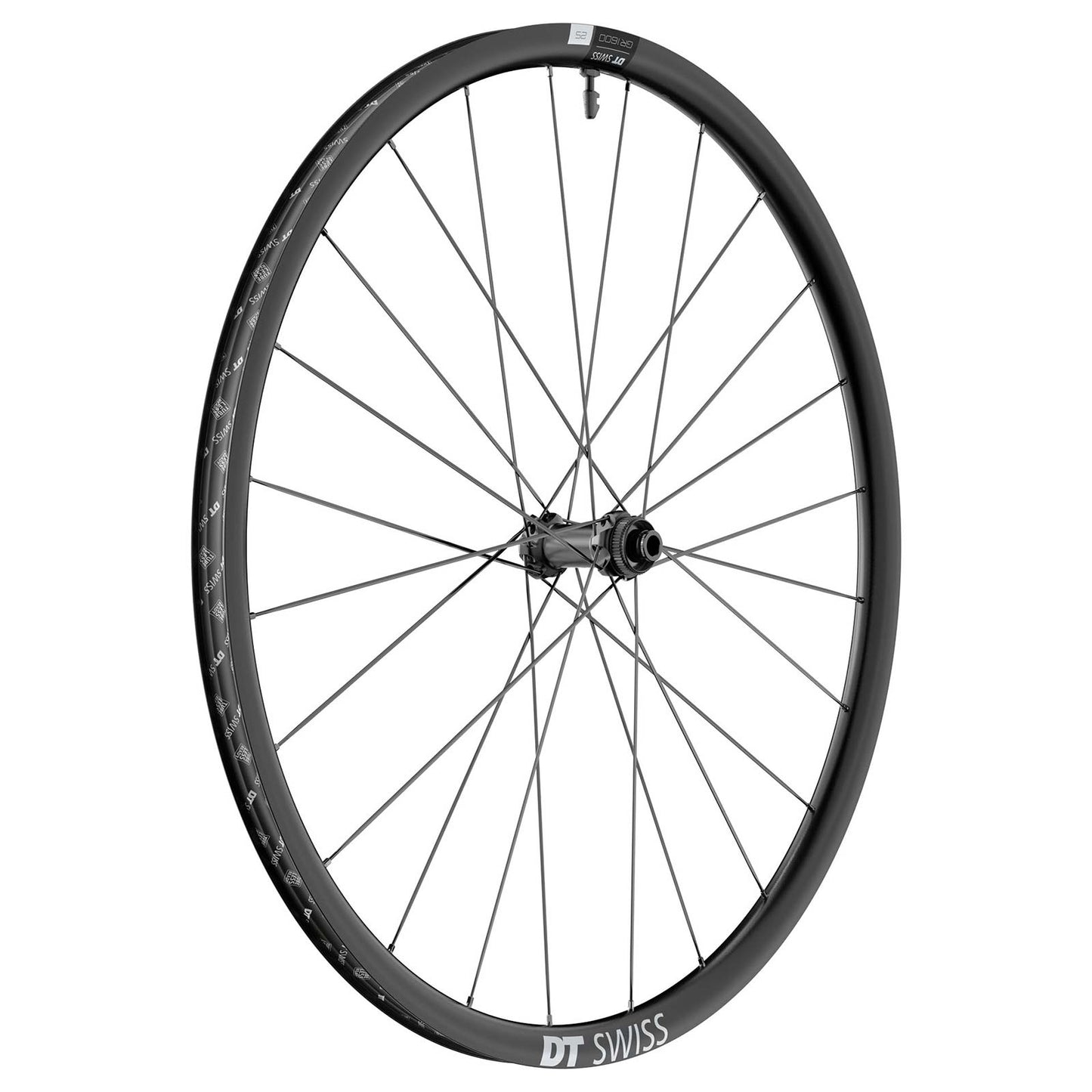 DT Swiss GR 1600 Spline 25 DB 700c 12 x 100 Gravel Front Wheel